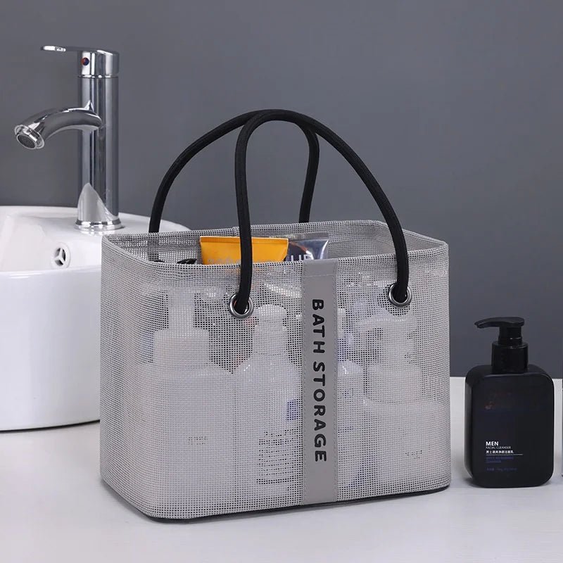 Fashion Mesh Tolietry Bag