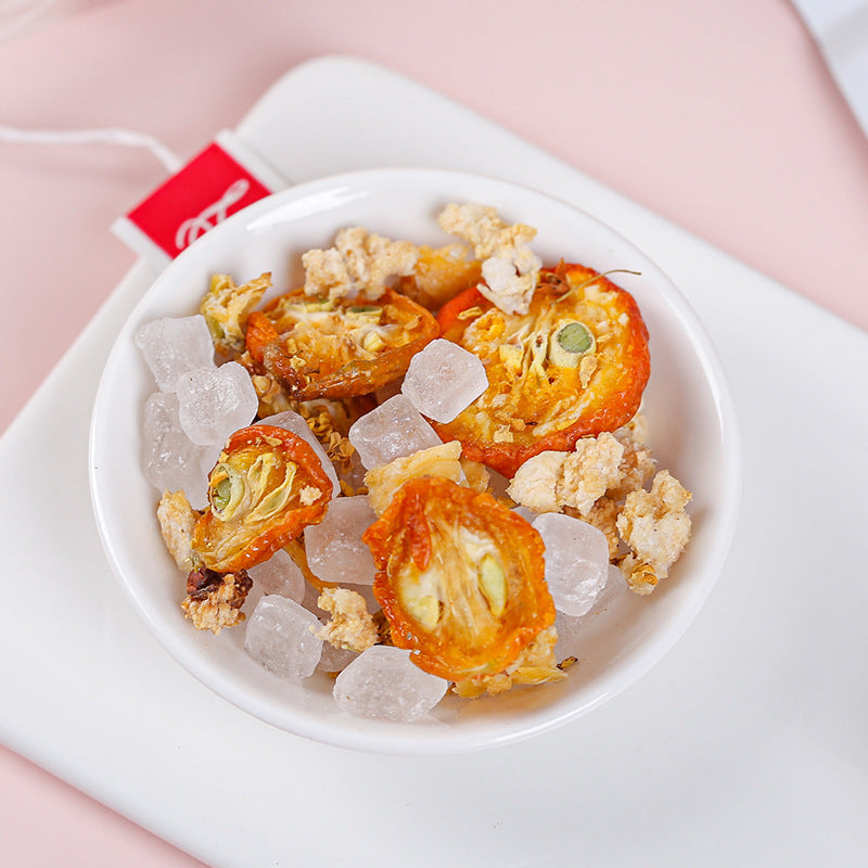 Pineapple Osmanthus Snow Pear Tea Triangle Dried Kumquat Osmanthus Snow Pear 15 Tea Bags