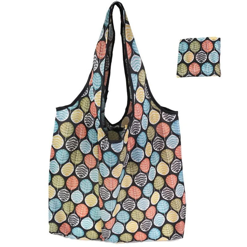 Foldable Tote Bag Portable Cloth Eco Grocery Bag