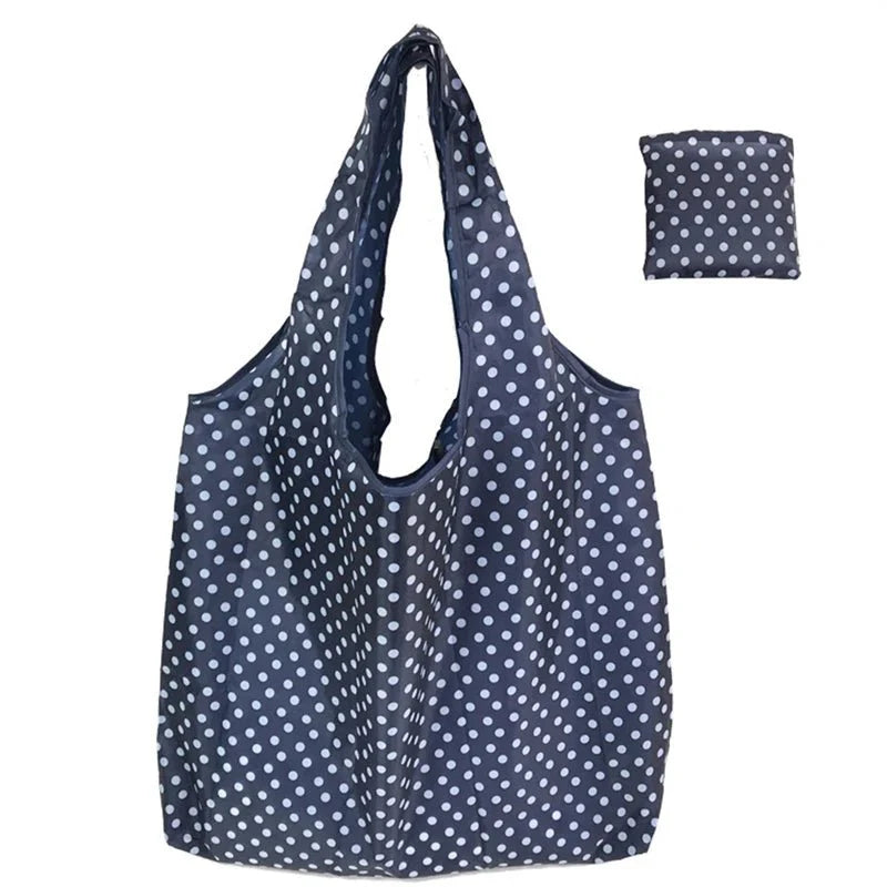 Foldable Tote Bag Portable Cloth Eco Grocery Bag