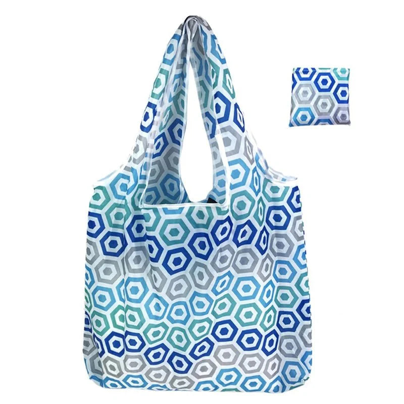Foldable Tote Bag Portable Cloth Eco Grocery Bag