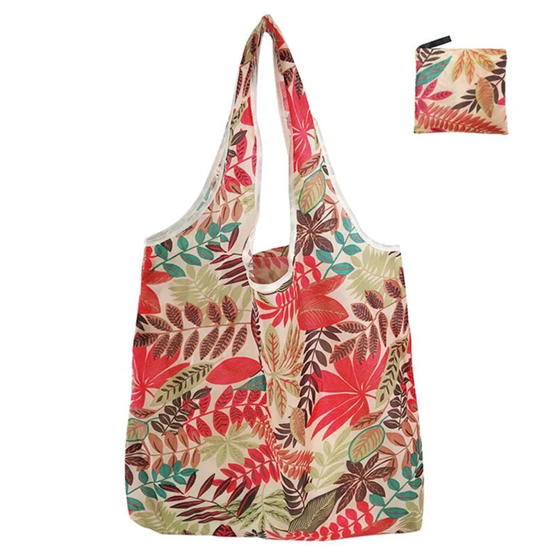 Foldable Tote Bag Portable Cloth Eco Grocery Bag
