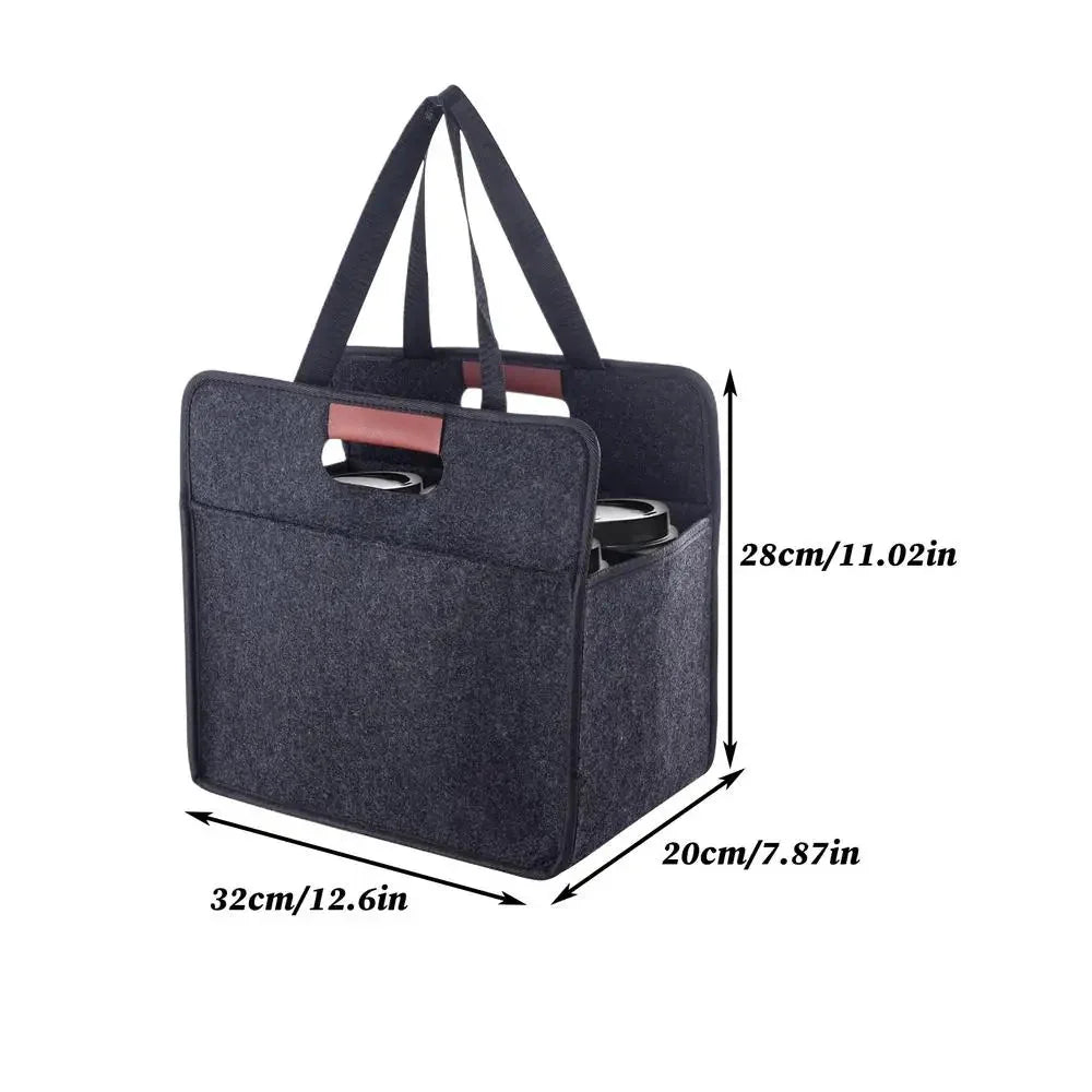 Foldable Tote Bag With Handles for Daily Commute