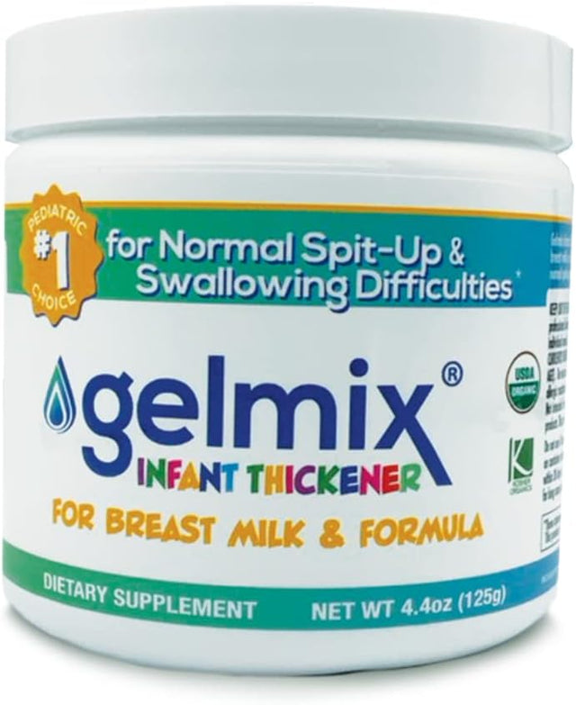 Gelmix Organic Infant Thickener for Breast Milk & Formula, Unflavored