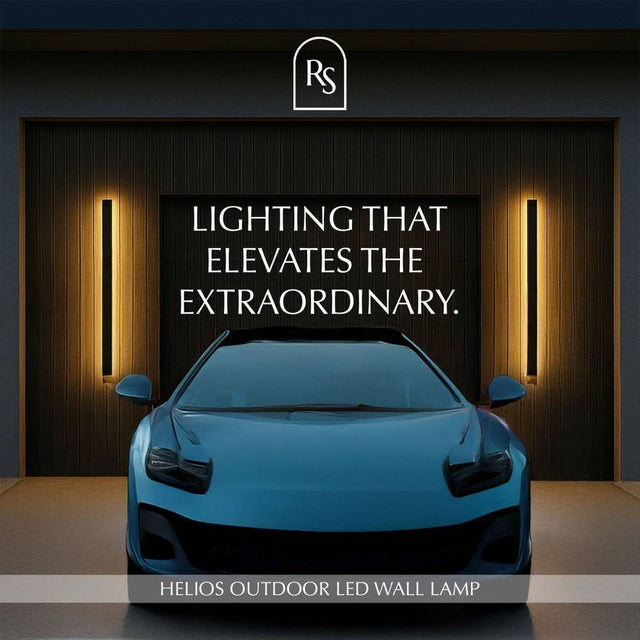 Helios Outdoor LED Wall Lamp