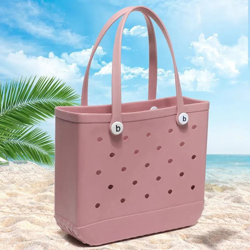Hollow Shoulder EVA Beach Bag