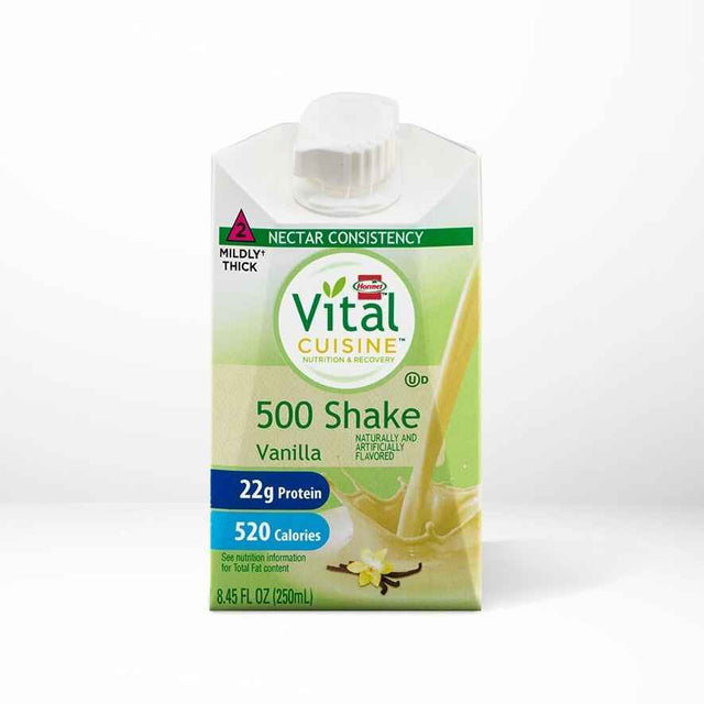 Hormel Vital Cuisine 500 Shake, Vanilla, Case/27