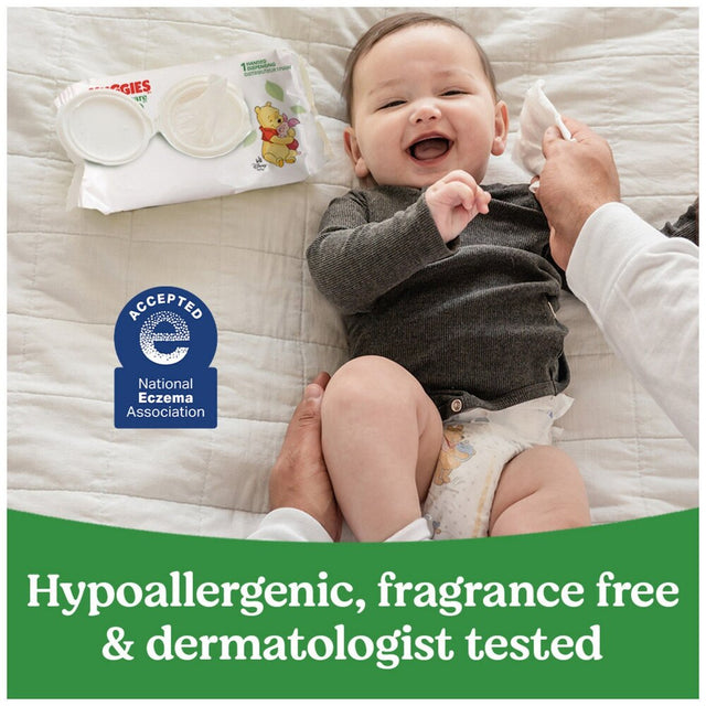 Huggies Natural Care Fragrance-Free Alcohol-Free Baby Wipes
