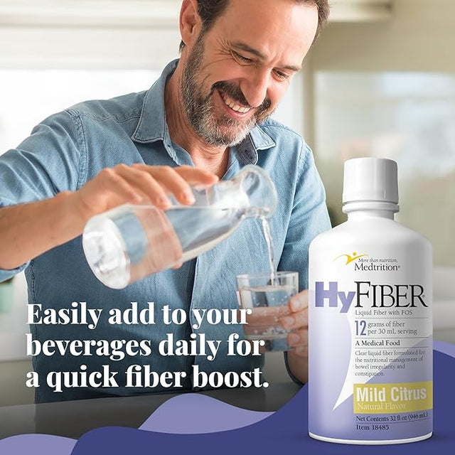 Medtrition HyFiber Liquid Fiber with FOS