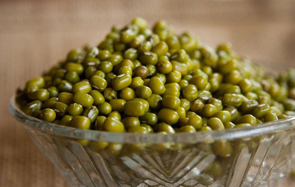 150 MUNG BEAN Moong Sprouts Golden Gram Green Vigna Radiata Vegetable Seeds