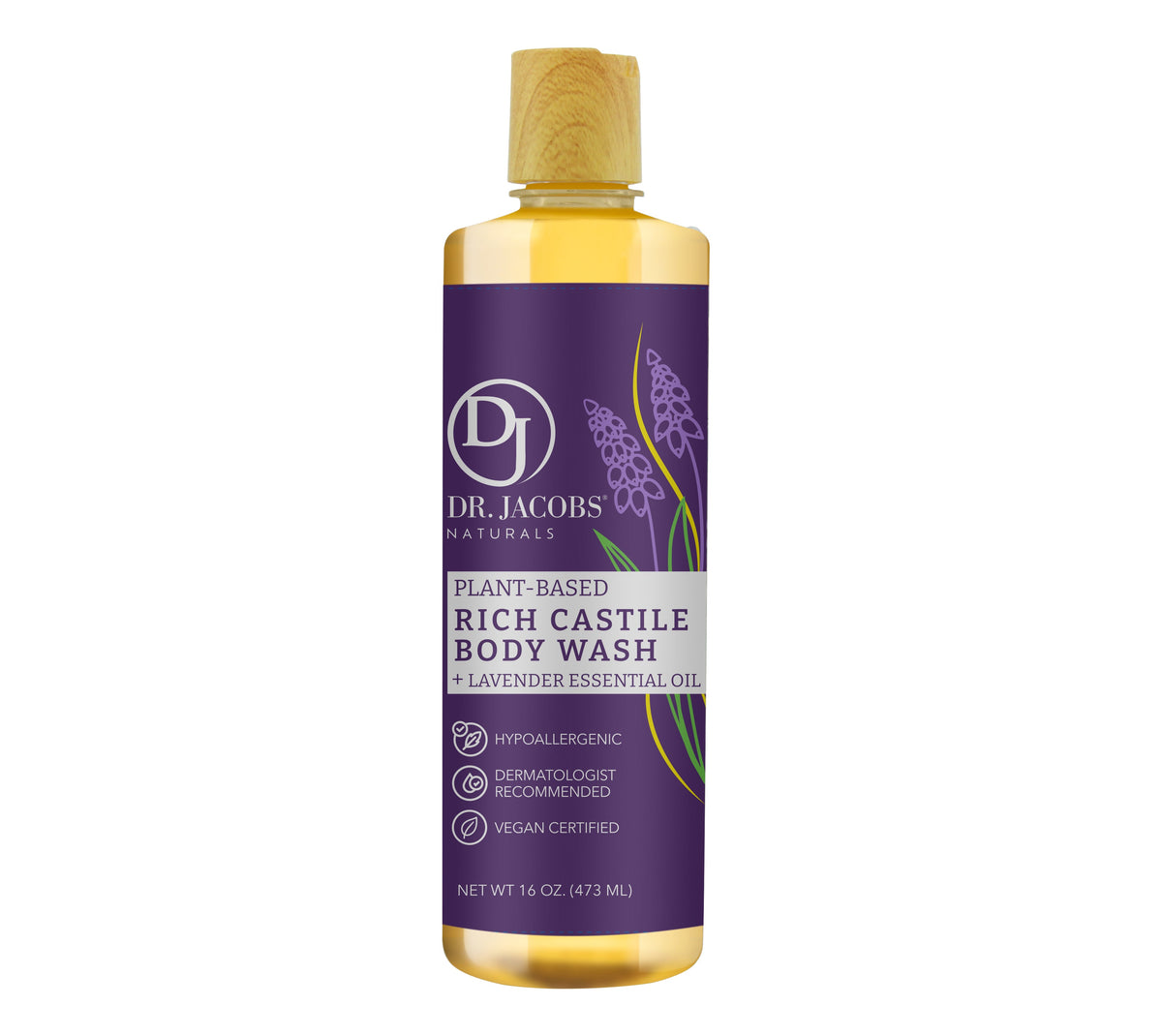 Lavender Castile Body Wash (All American)