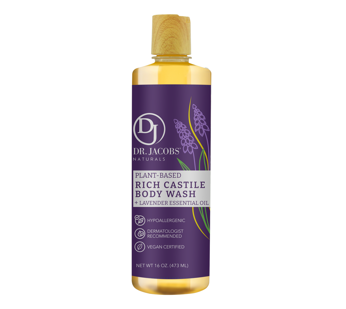 Lavender Castile Body Wash (All American)