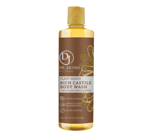 Sandalwood Castile Body Wash (All American)