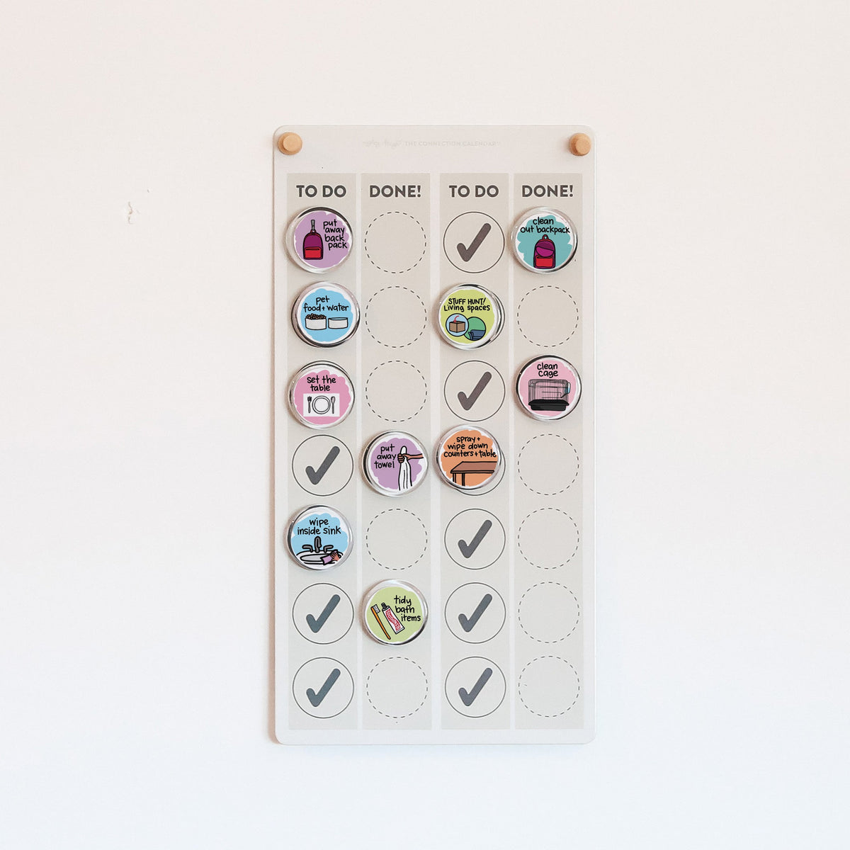 Kids' Daily + Weekly Chore Chart