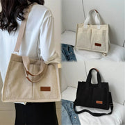 Large capacity shoulder bag