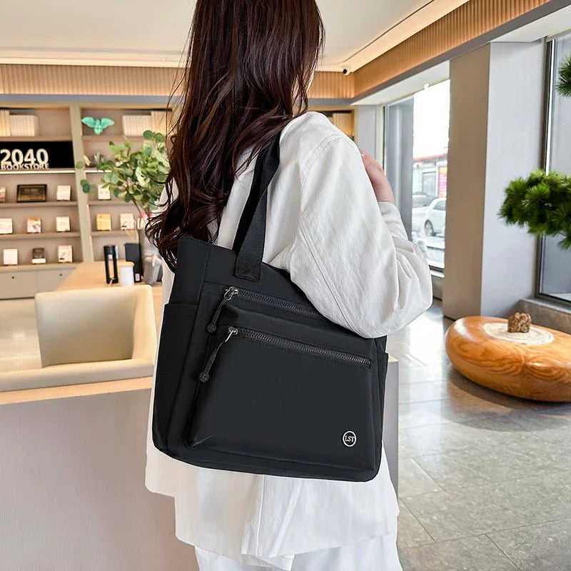 Large Capacity Waterproof Canvas Shoulder Handbag