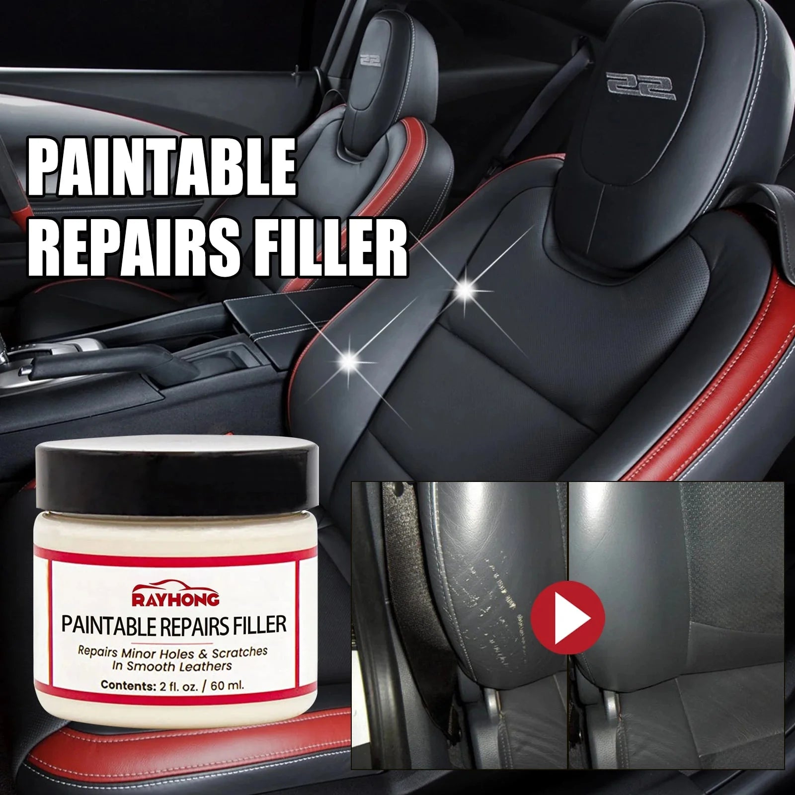 Leather Filler–Fine Filling Without Trace
