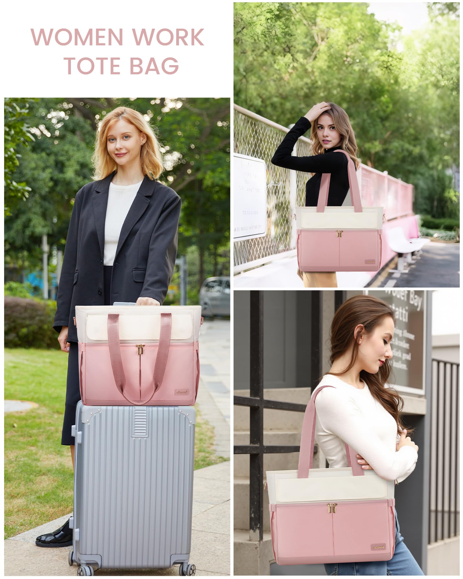 LOVEVOOK Laptop Tote Bag