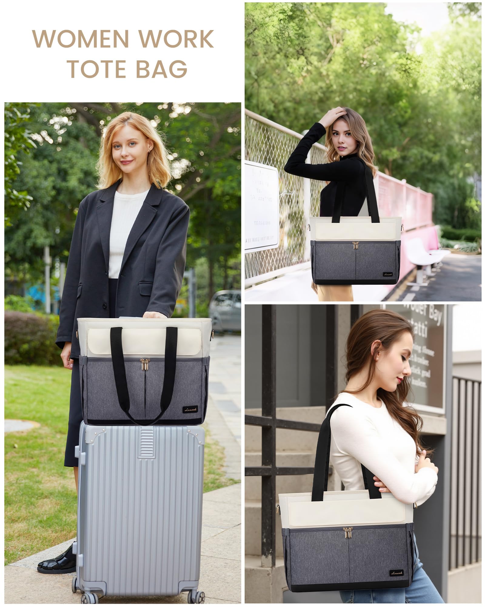 LOVEVOOK Laptop Tote Bag