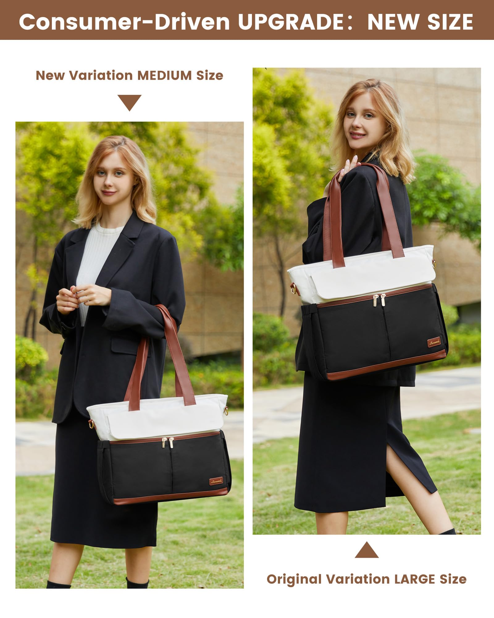 LOVEVOOK Laptop Tote Bag