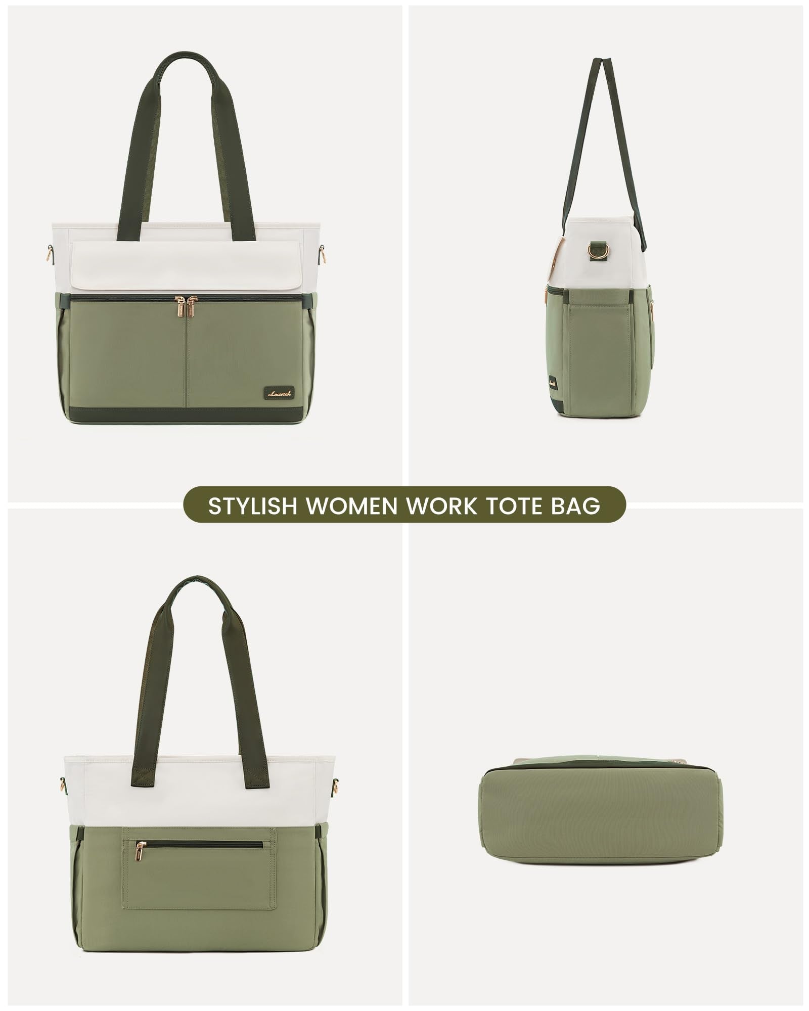 LOVEVOOK Laptop Tote Bag