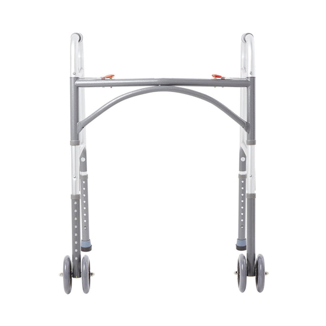 McKesson Bariatric Folding Walker w/ Wheels