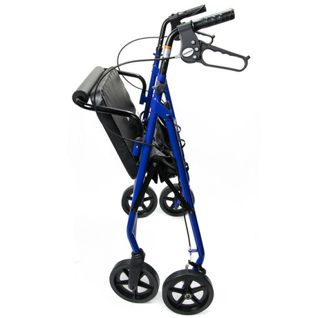 McKesson Bariatric 4 Wheel Folding Heavy Duty Steel Rollator