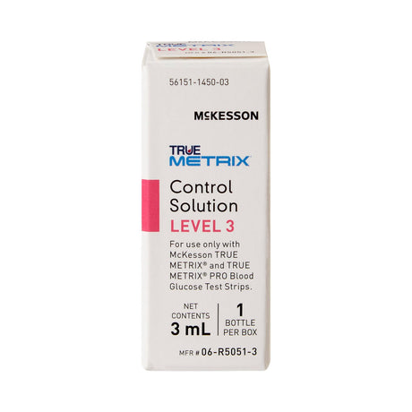 McKesson TRUE METRIX Blood Glucose Testing Control Solution, Level 3