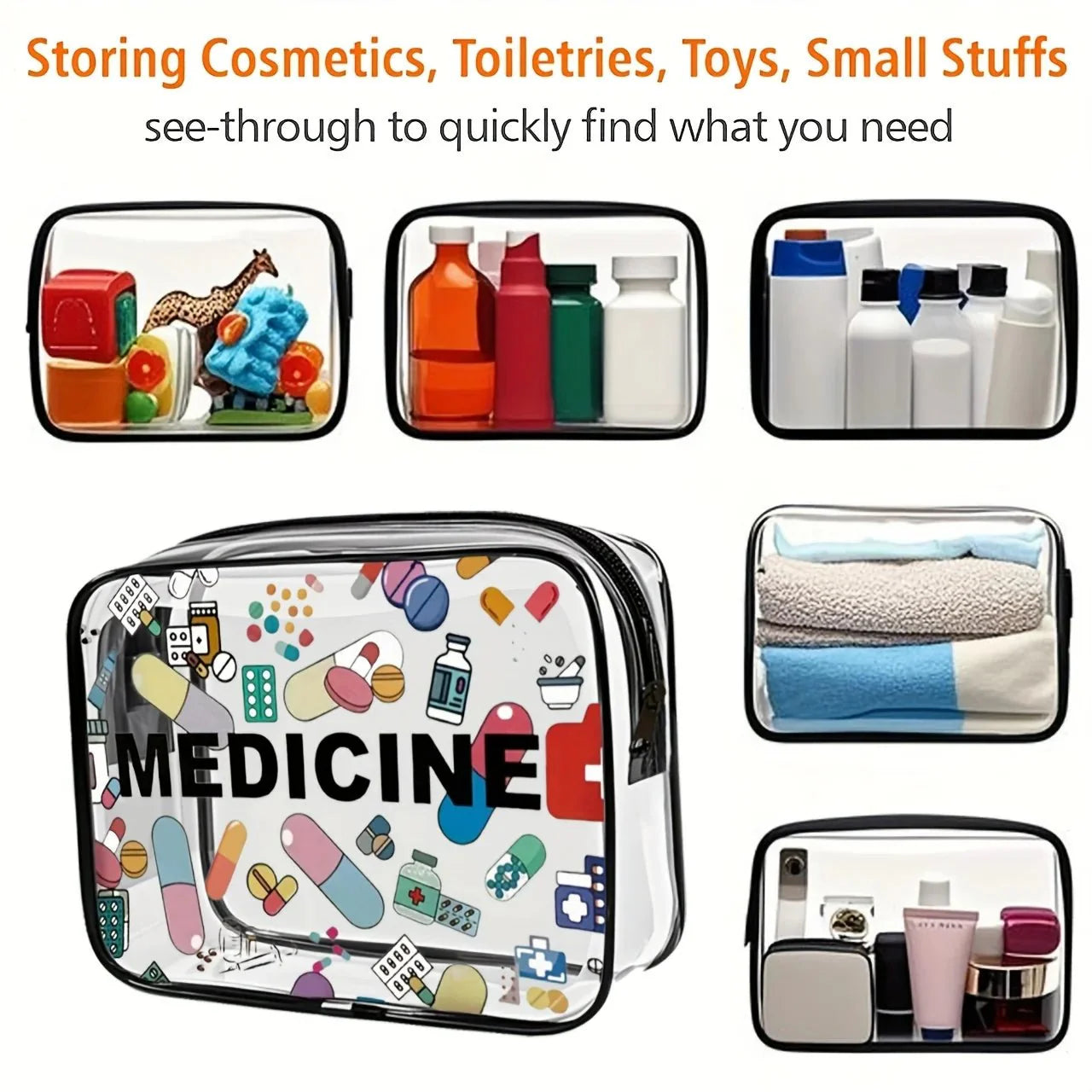 Medicine Cosmetic Bag