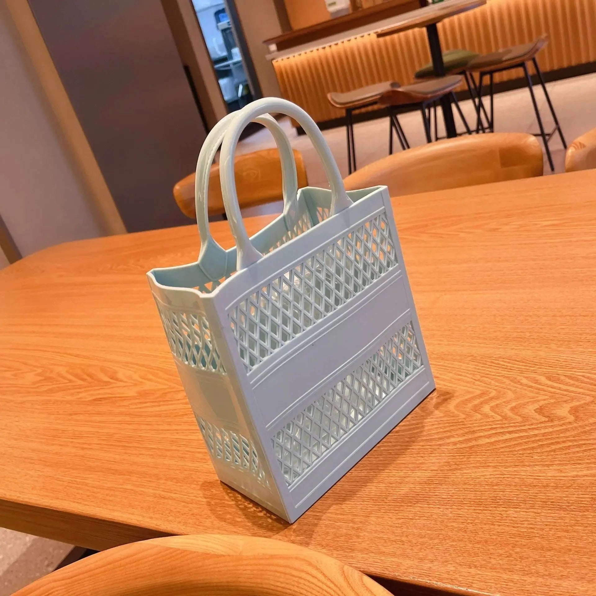Mesh Beach Tote Bag, and great for Travel Accessories