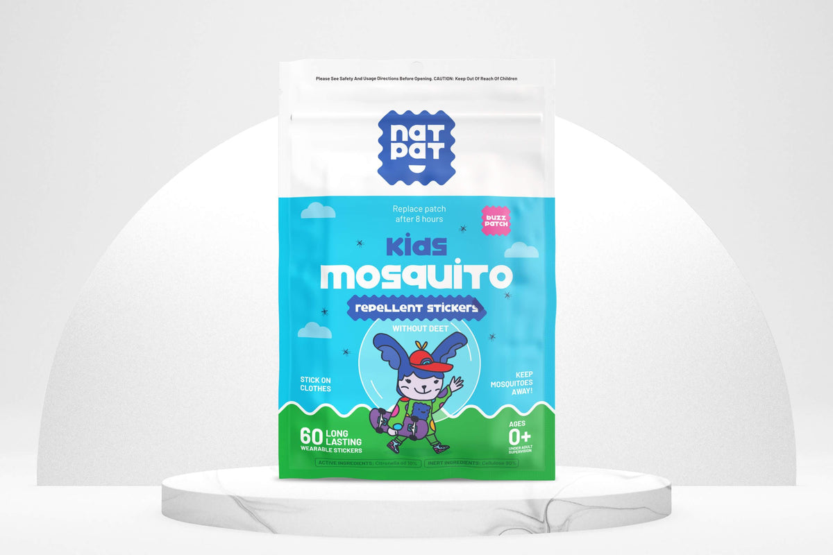 Natural Mosquito Repellent Patches for Kids