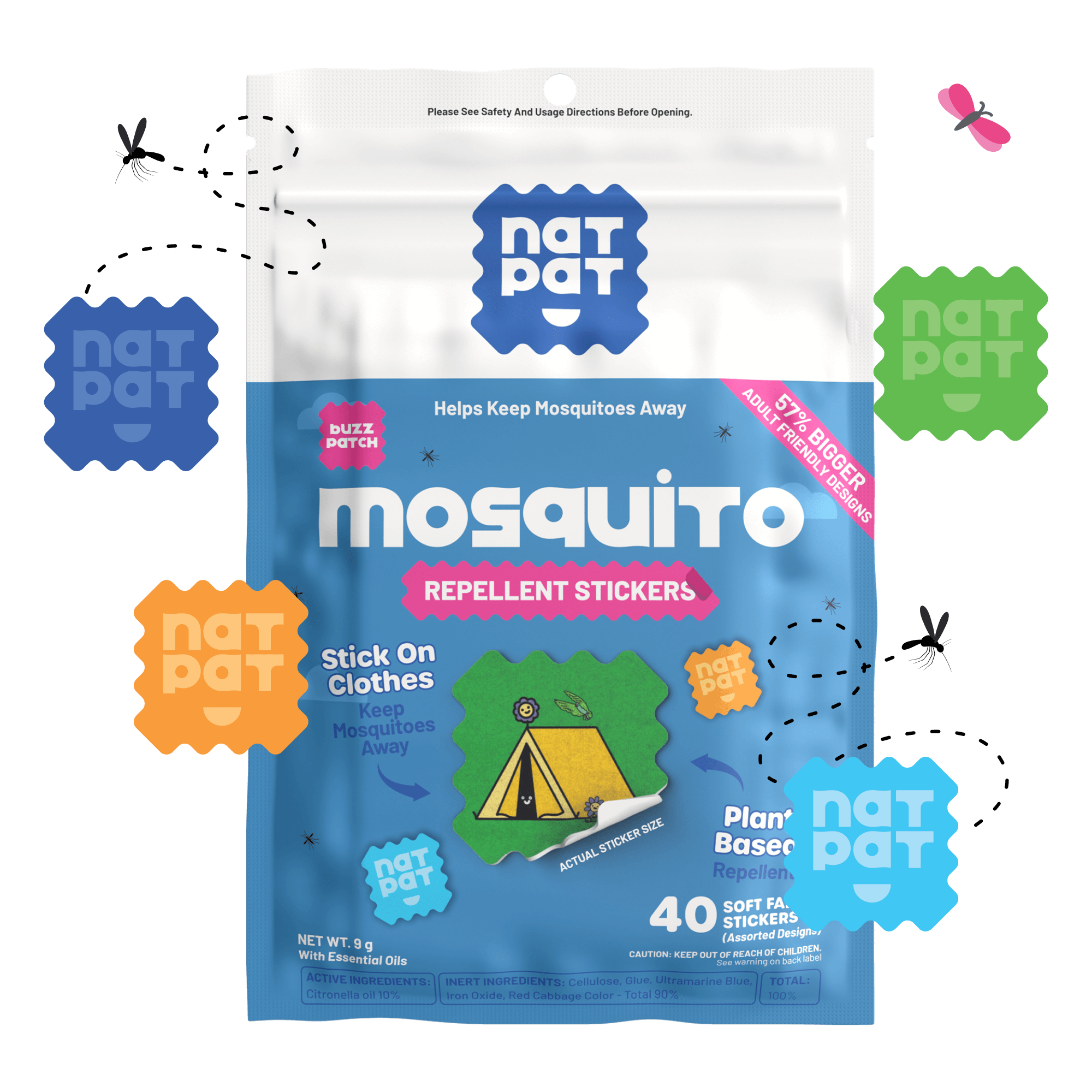 Mosquito Repellent Patches for Adults