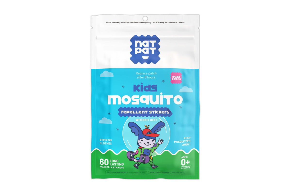 Natural Mosquito Repellent Patches for Kids