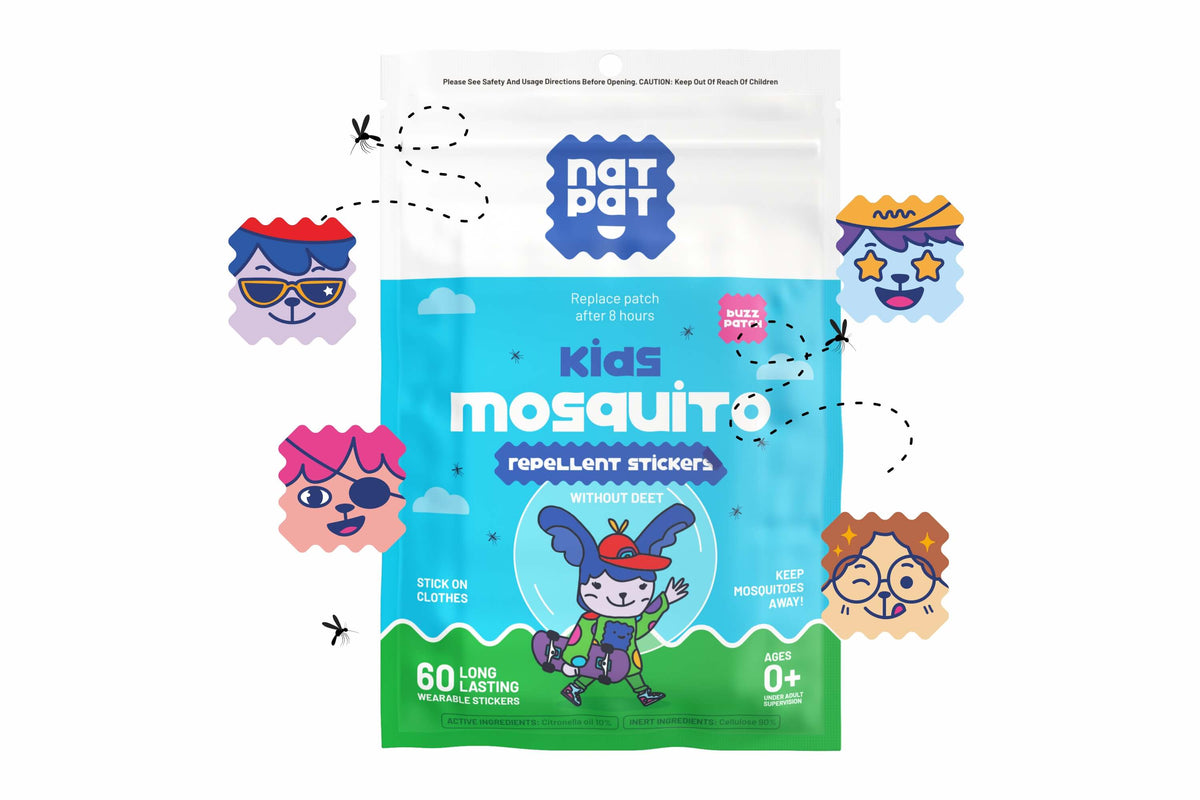Natural Mosquito Repellent Patches for Kids