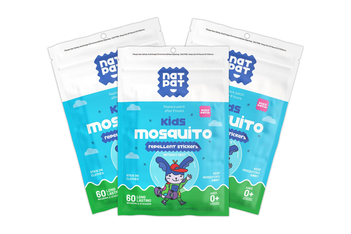 Natural Mosquito Repellent Patches for Kids