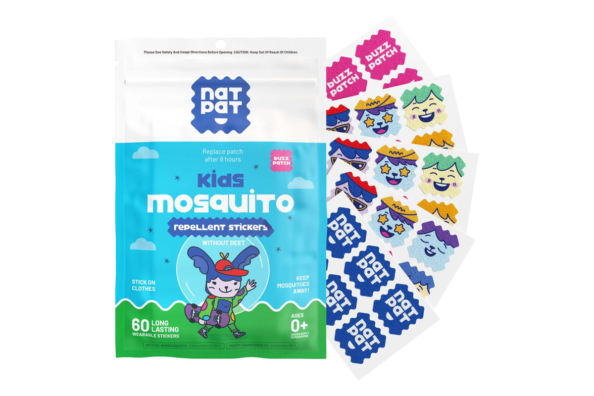 Natural Mosquito Repellent Patches for Kids