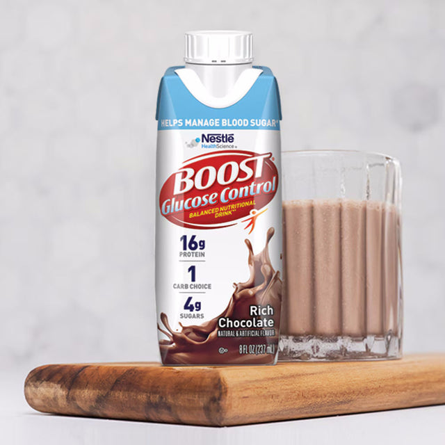 Nestle Glucose Control Nutritional Drink, Rich Chocolate, CS/24