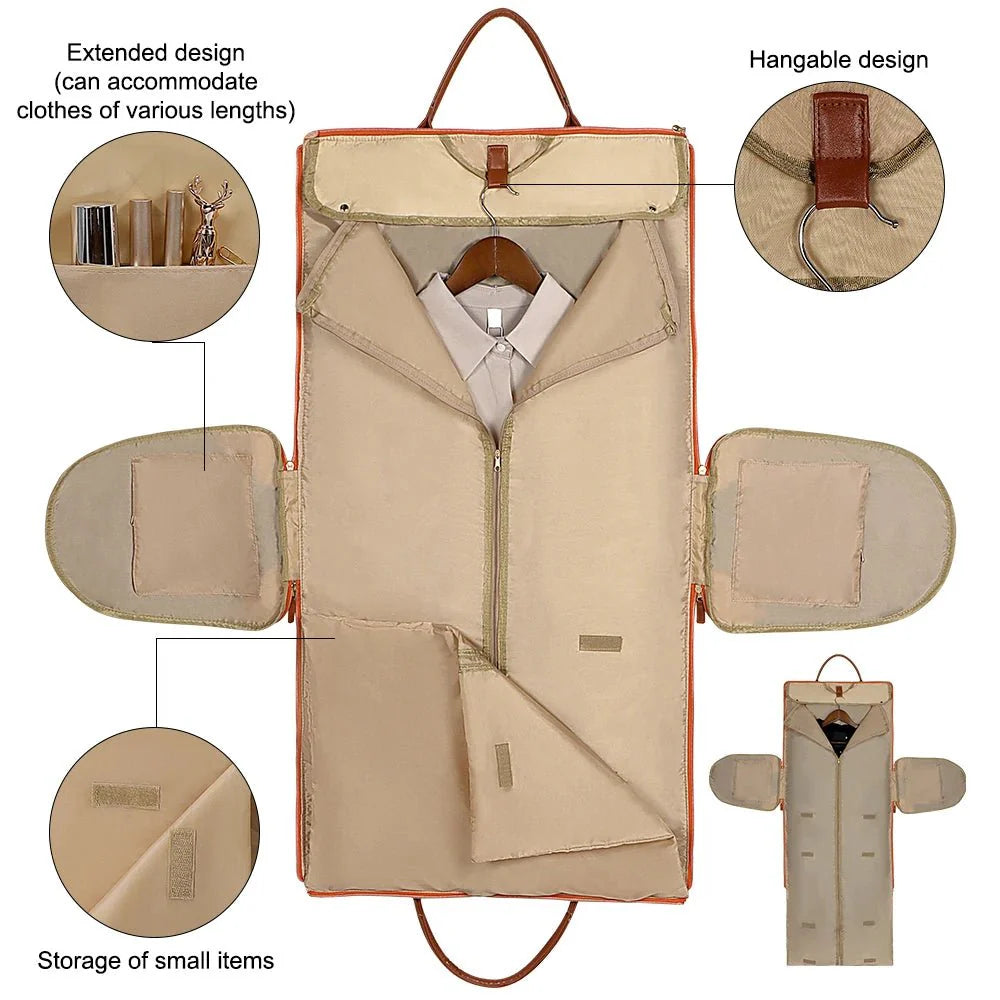 New Foldable Handbag Women's Travel Clothes Totes