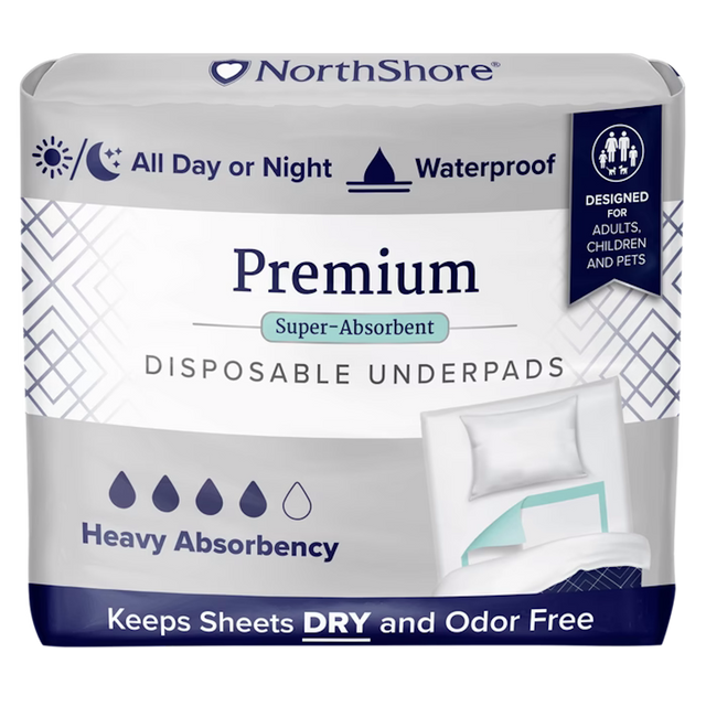 NorthShore Premium Extra-Absorbent Disposable Underpads