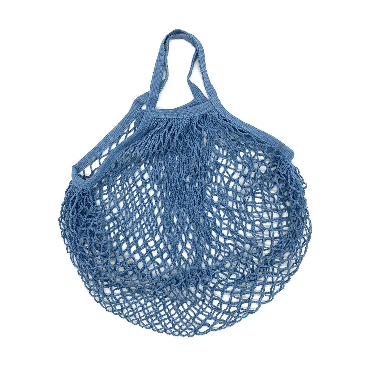 Organic Cotton Mesh Tote Bags Portable Net and String