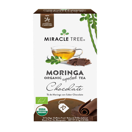 Organic Moringa Tea, Chocolate