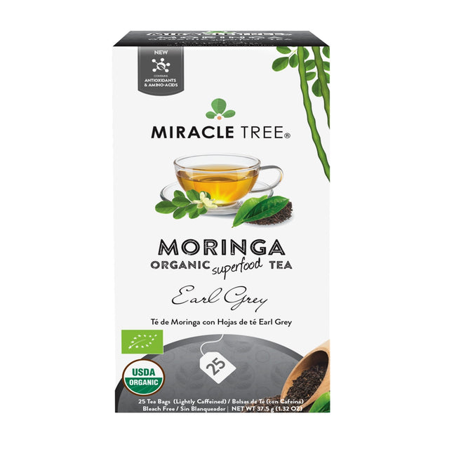 Organic Moringa Tea, Earl Grey