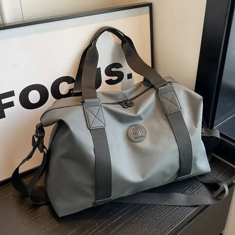 Oxford cloth waterproof fitness bag