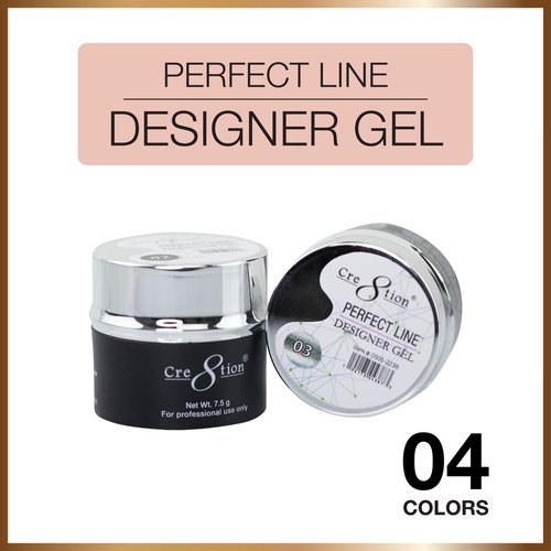Cre8tion Perfect Line Spider Web Design Gel 0.26 oz