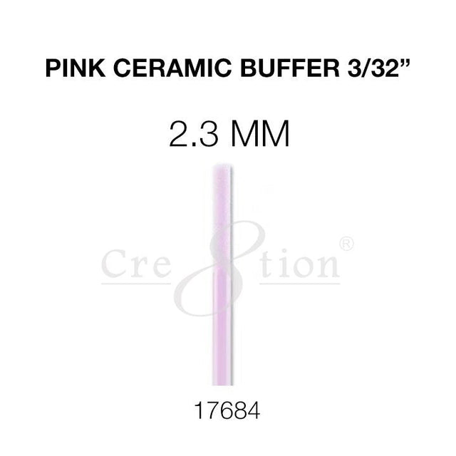 Pink Ceramic Buffer Nail Filling Bit 3/32"