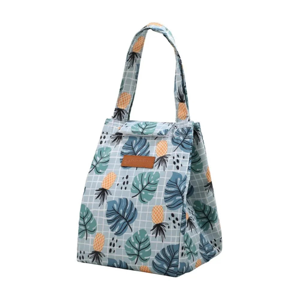 Portable Adult Kids Oxford Cloth Insulated Lunch Bag