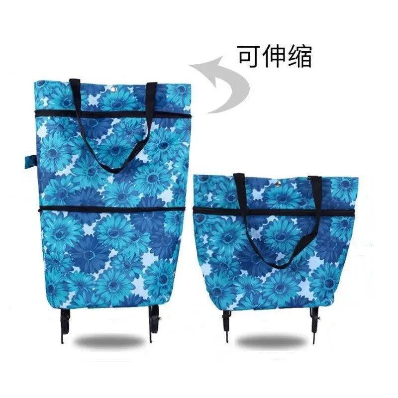 Portable Foldable Shopping Cart Supermarket