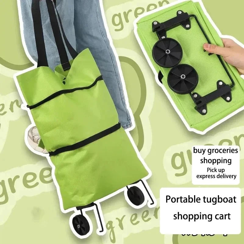 Portable Foldable Shopping Cart Supermarket