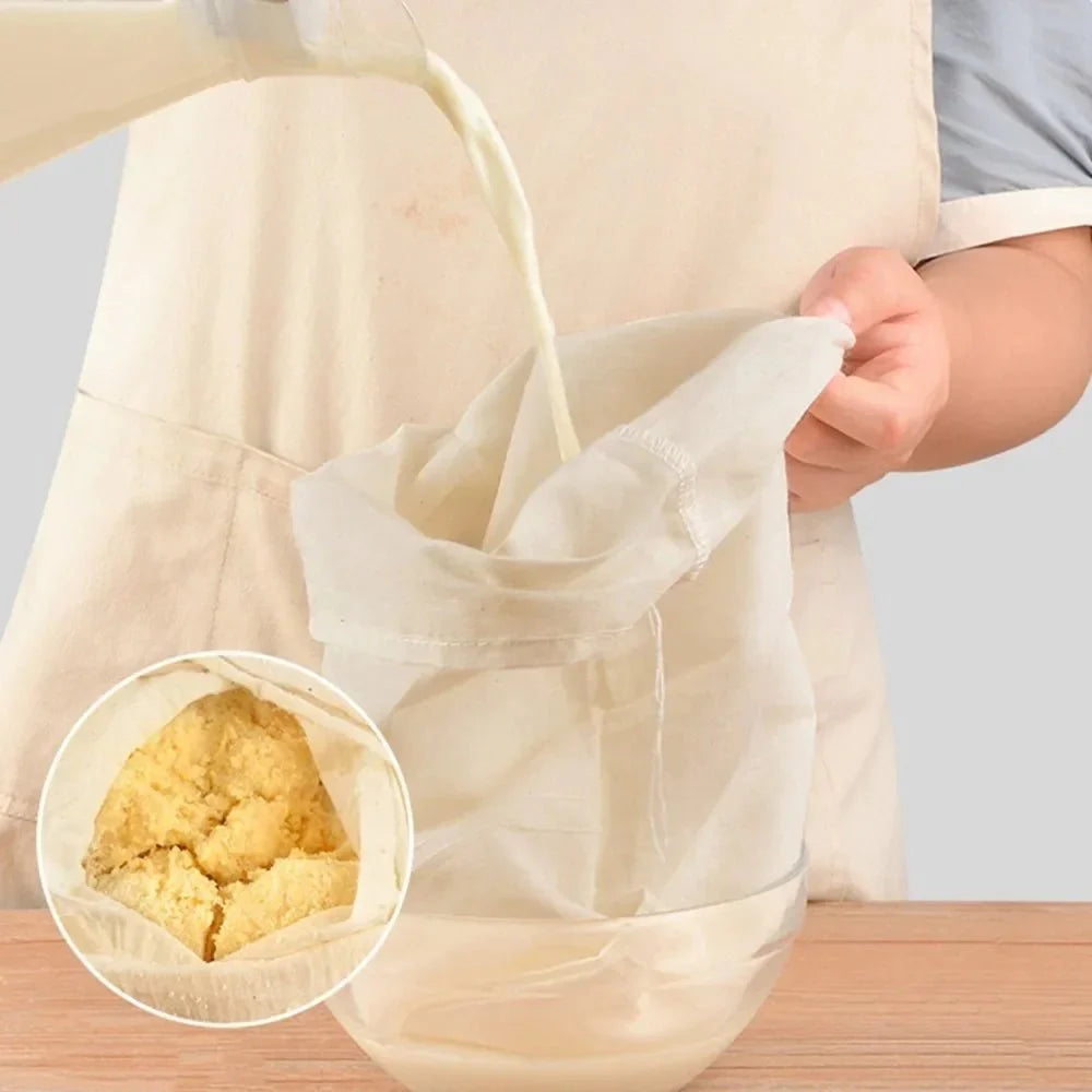 Reusable Cheese Cloth Filter Bags