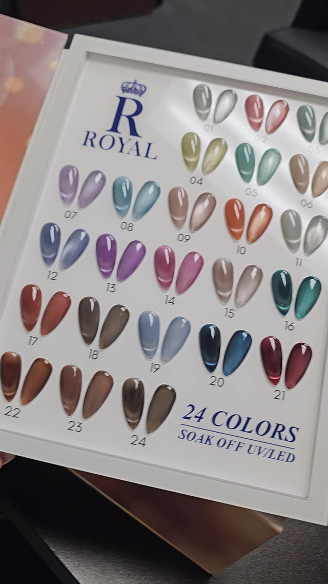 Royal Cat Eye Collection - Ceramic 24 colors